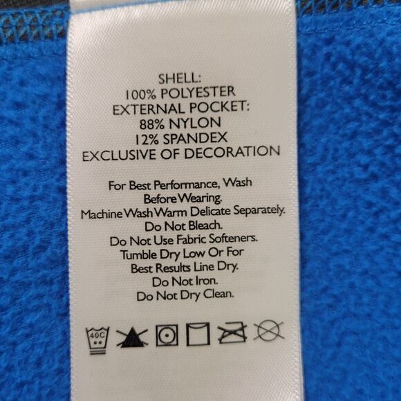 Eddie Bauer Mens First Ascent Full Zip Long Sleeve Fleece Jacket Size XL Blue - Picture 8 of 12